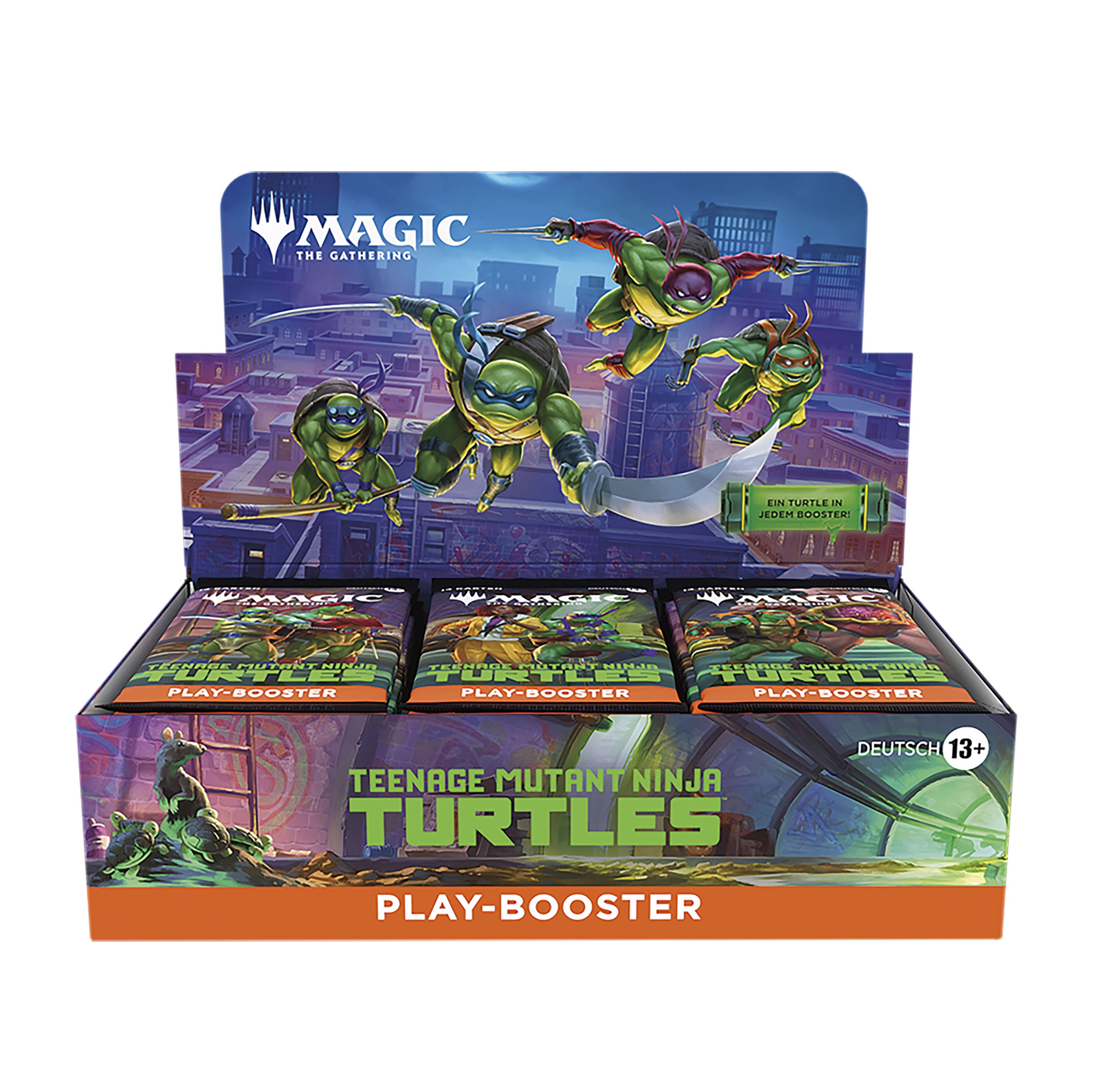 Zdjęcie produktu Teenage Mutant Ninja Turtles Play Booster wersja niemiecka – Magic: The Gathering Display E1091583
