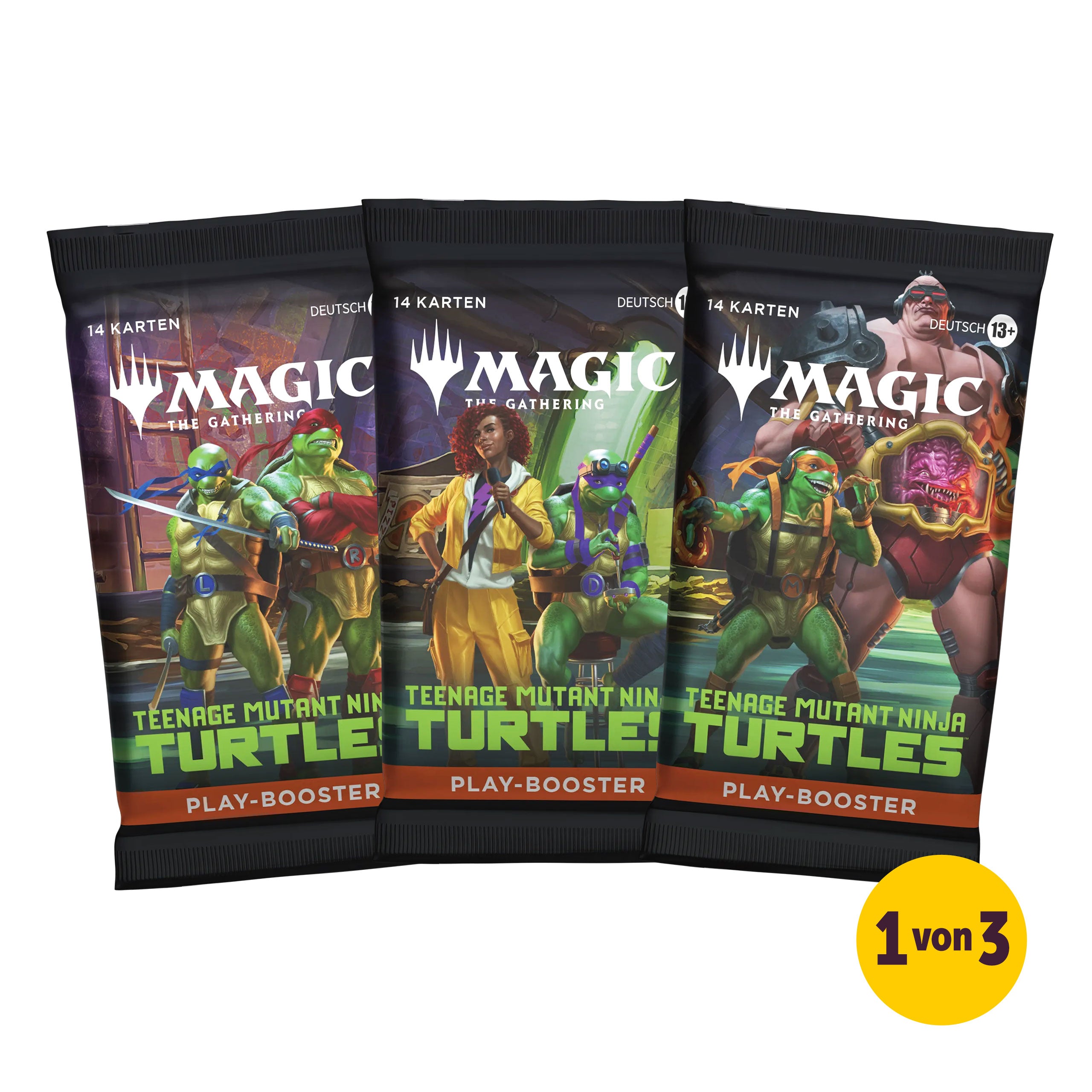 Zdjęcie produktu Teenage Mutant Ninja Turtles Play Booster wersja niemiecka - Magic: The Gathering