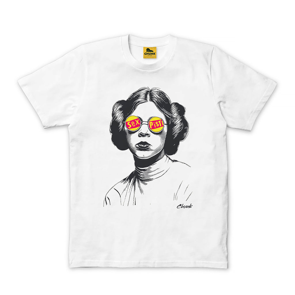 Zdjęcie produktu T-shirt Sex Bomb dla fanów Star Wars biały