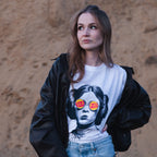 Zdjęcie produktu T-shirt Sex Bomb dla fanów Star Wars biały