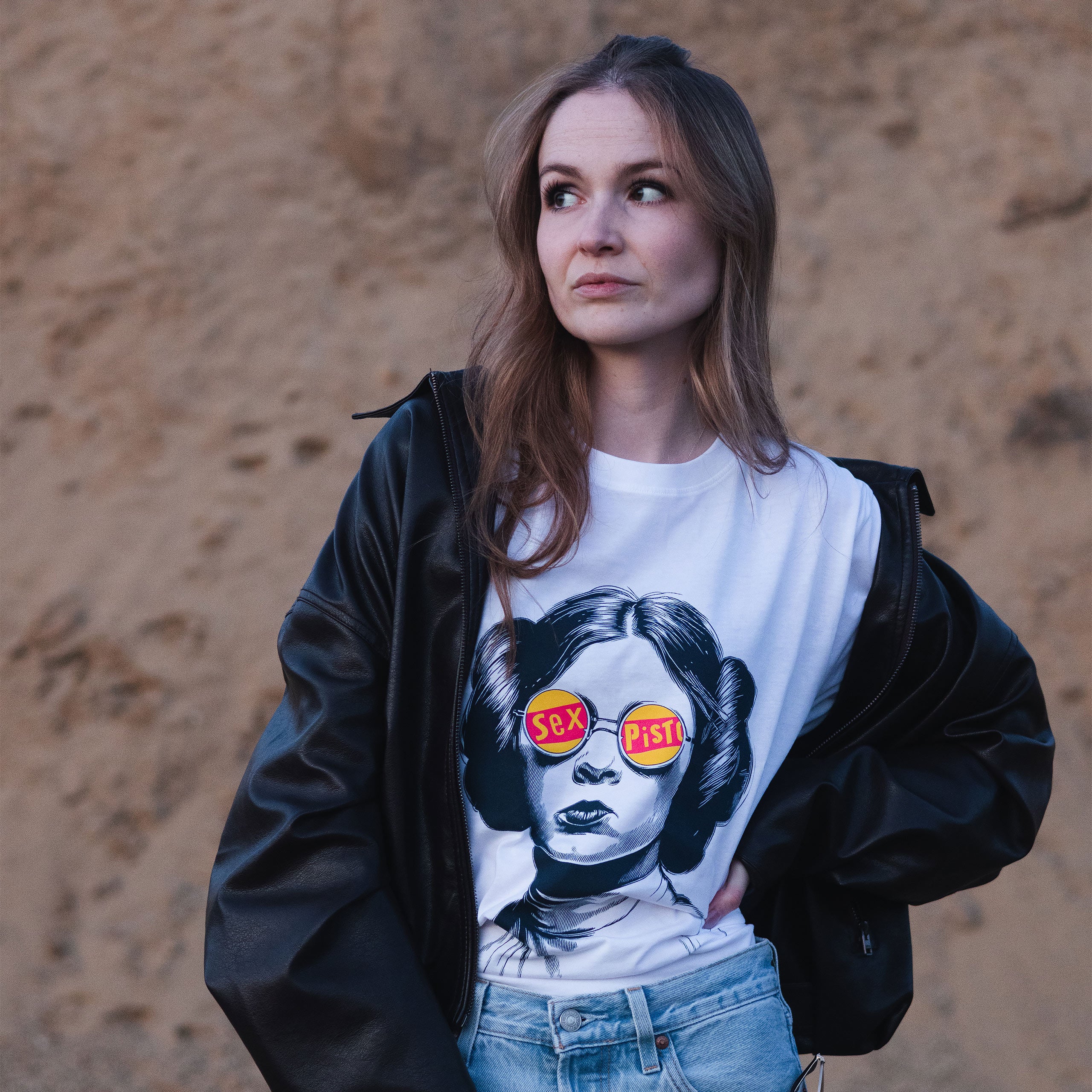 Product image Sex Bomb T-shirt for Star Wars fans white