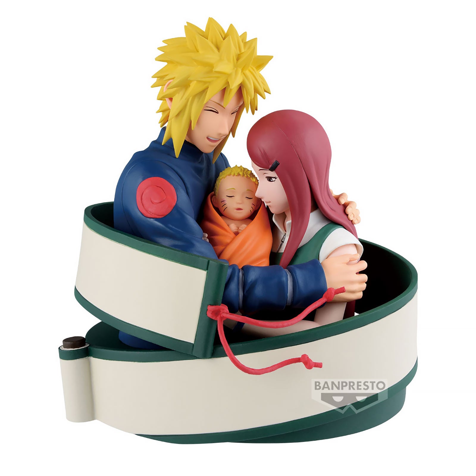 Zdjęcie produktu Naruto 72 Series - Zestaw figurek Minato, Naruto i Kushina