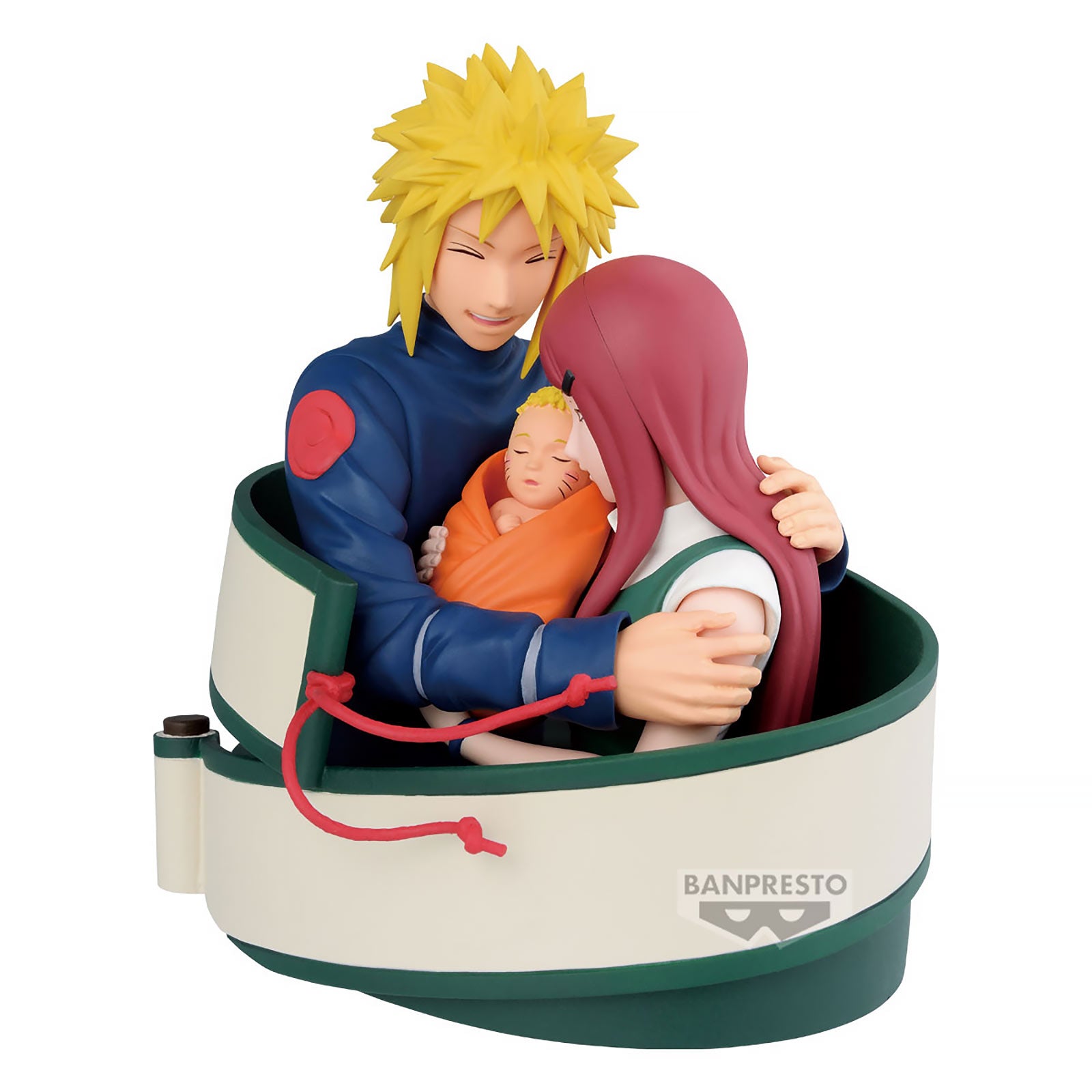 Zdjęcie produktu Naruto 72 Series - Zestaw figurek Minato, Naruto i Kushina