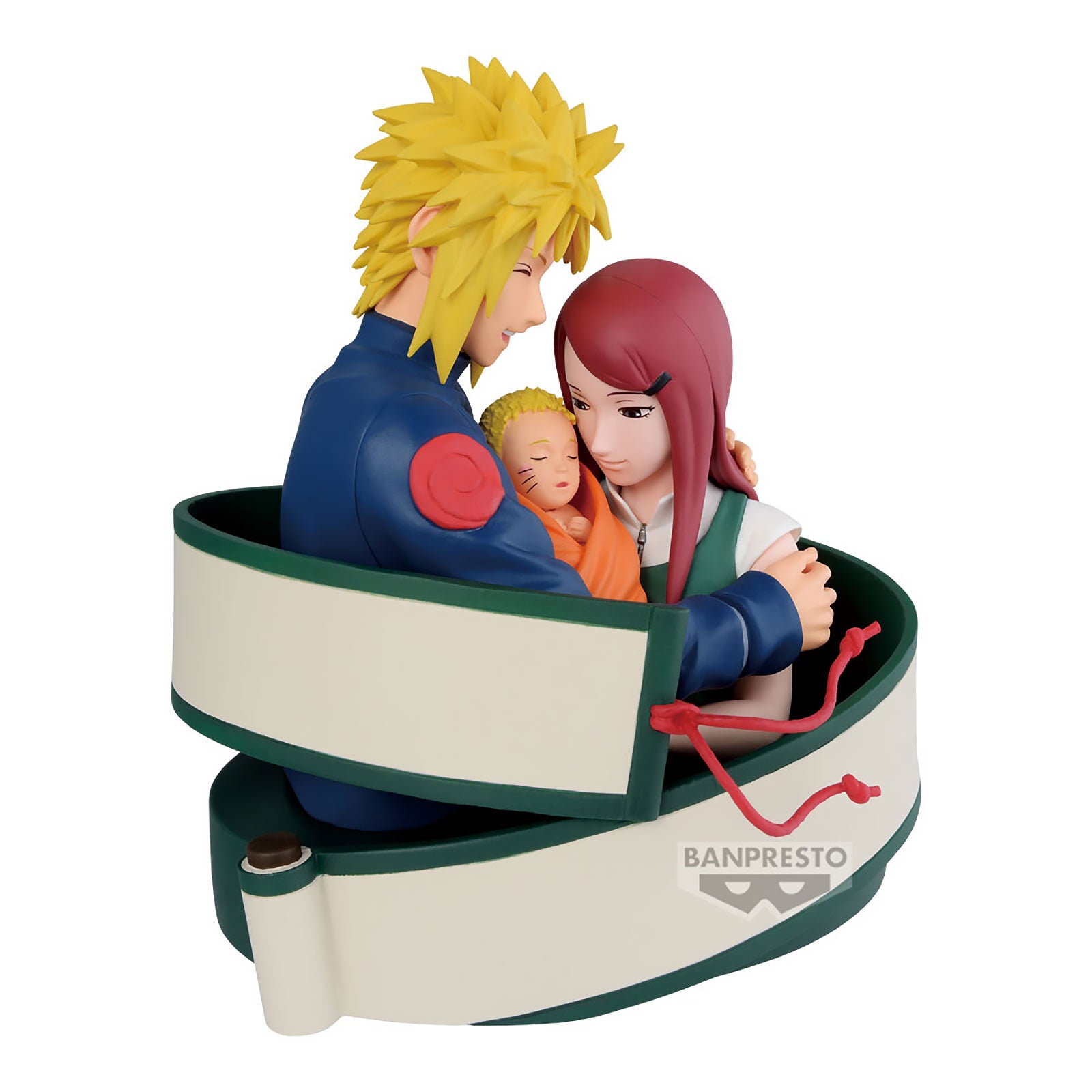 Zdjęcie produktu Naruto 72 Series - Zestaw figurek Minato, Naruto i Kushina