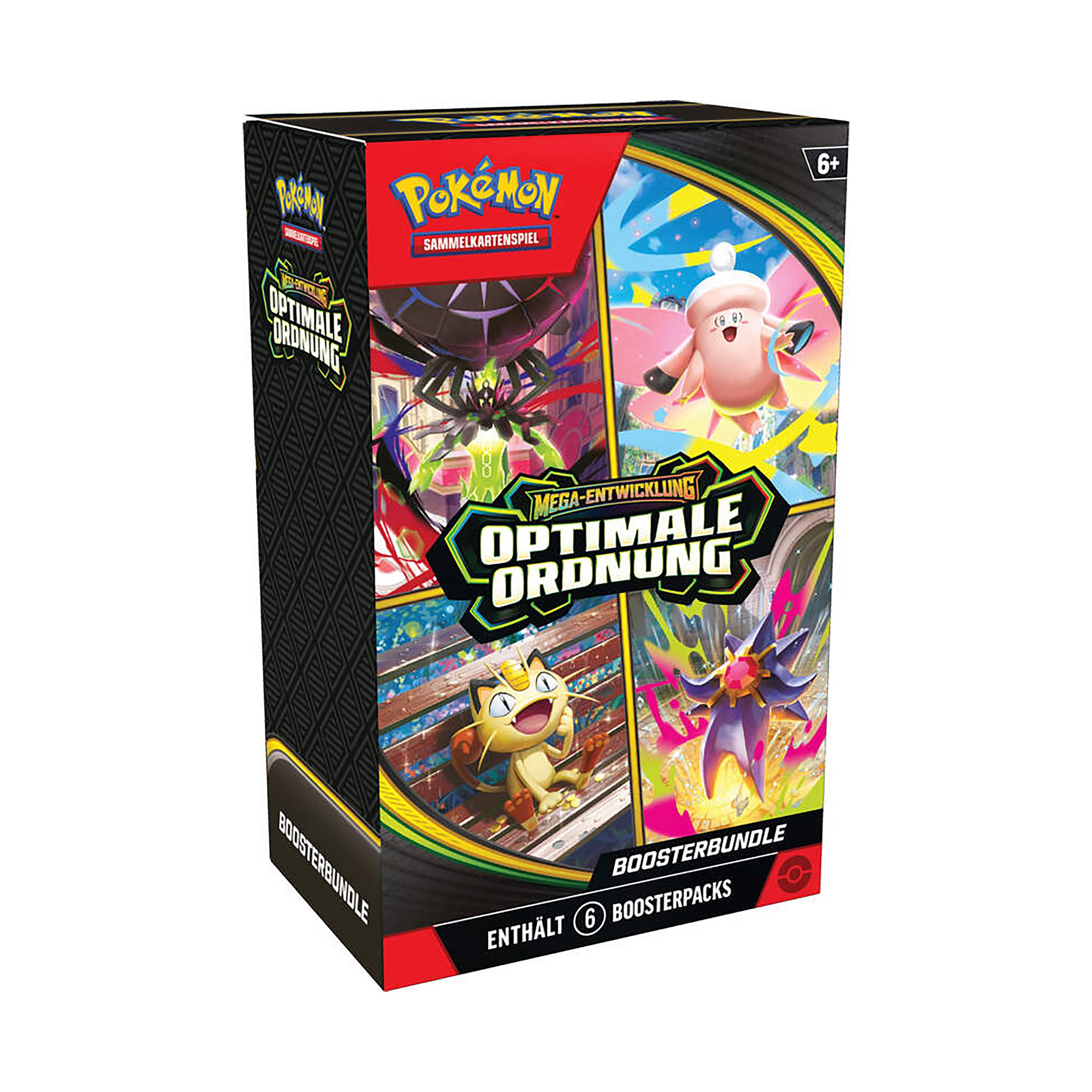 Zdjęcie produktu Pokémon – Mega Ewolucja Zestaw Boosterów Optymalny Porządek