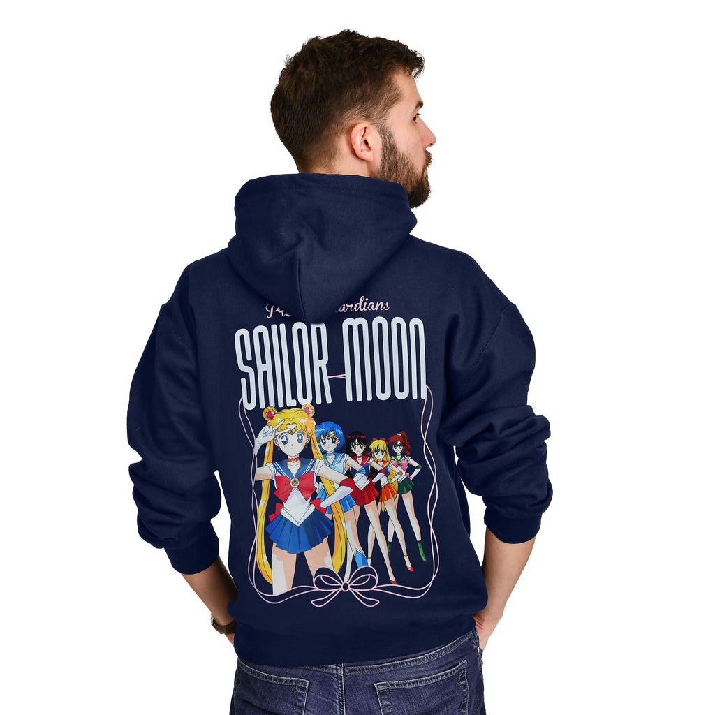 Zdjęcie produktu Sailor Moon - Bluza z kapturem Pretty Guardians niebieska