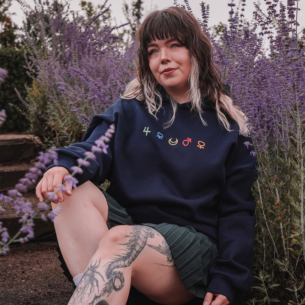 Zdjęcie produktu Sailor Moon - Bluza z kapturem Pretty Guardians niebieska
