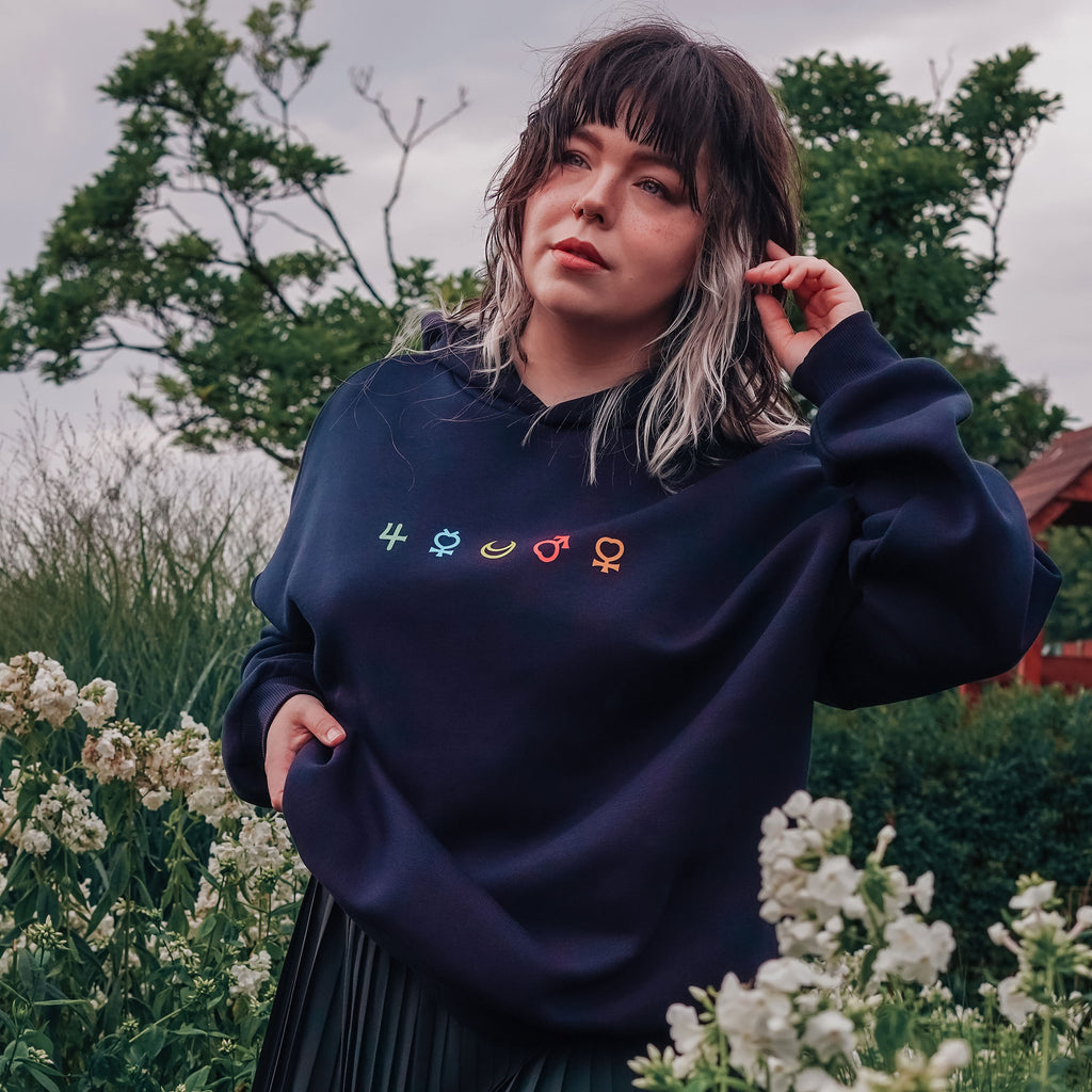 Zdjęcie produktu Sailor Moon - Bluza z kapturem Pretty Guardians niebieska
