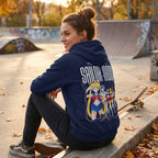 Zdjęcie produktu Sailor Moon - Bluza z kapturem Pretty Guardians niebieska