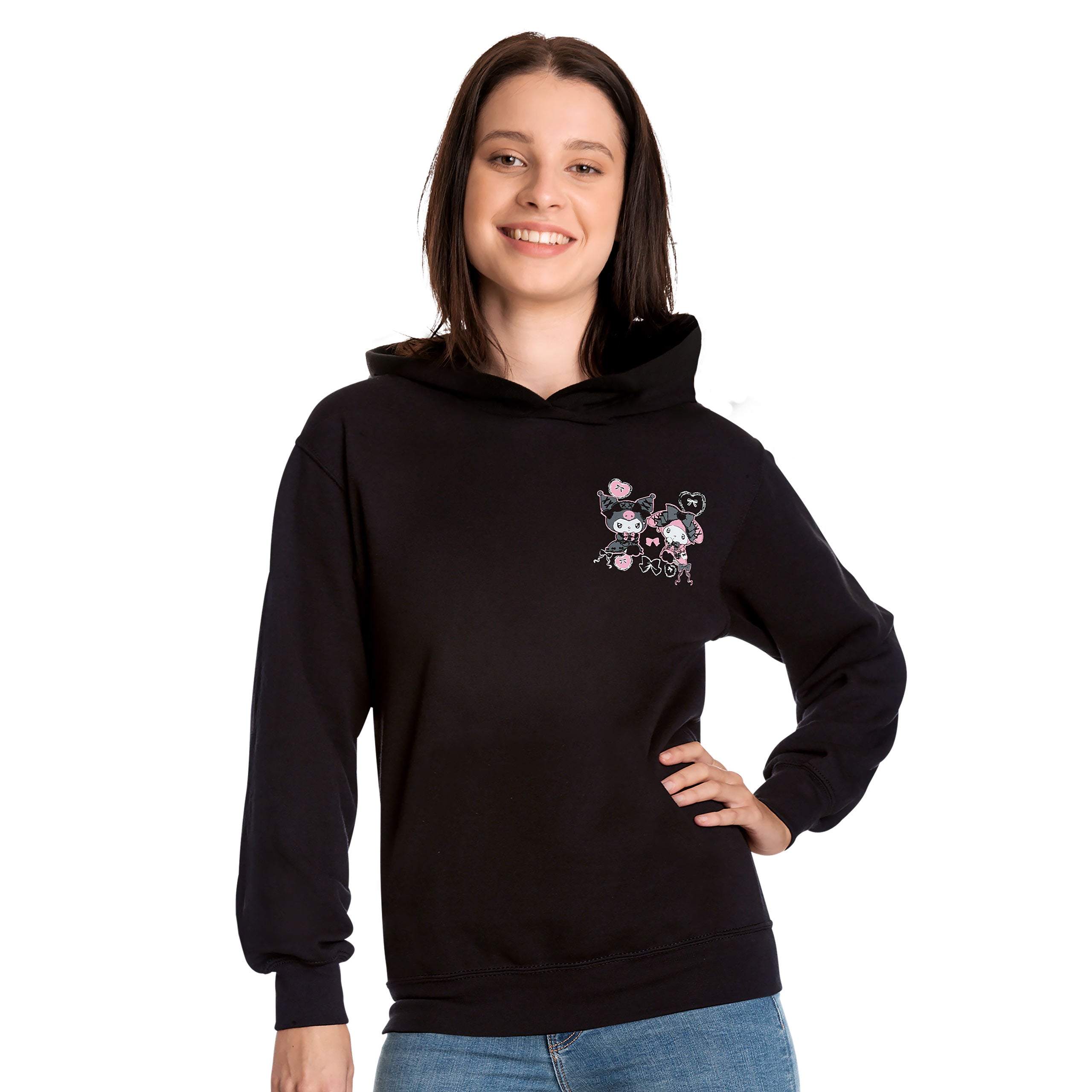 Zdjęcie produktu Hello Kitty - Bluza z kapturem Kuromi i My Melody
