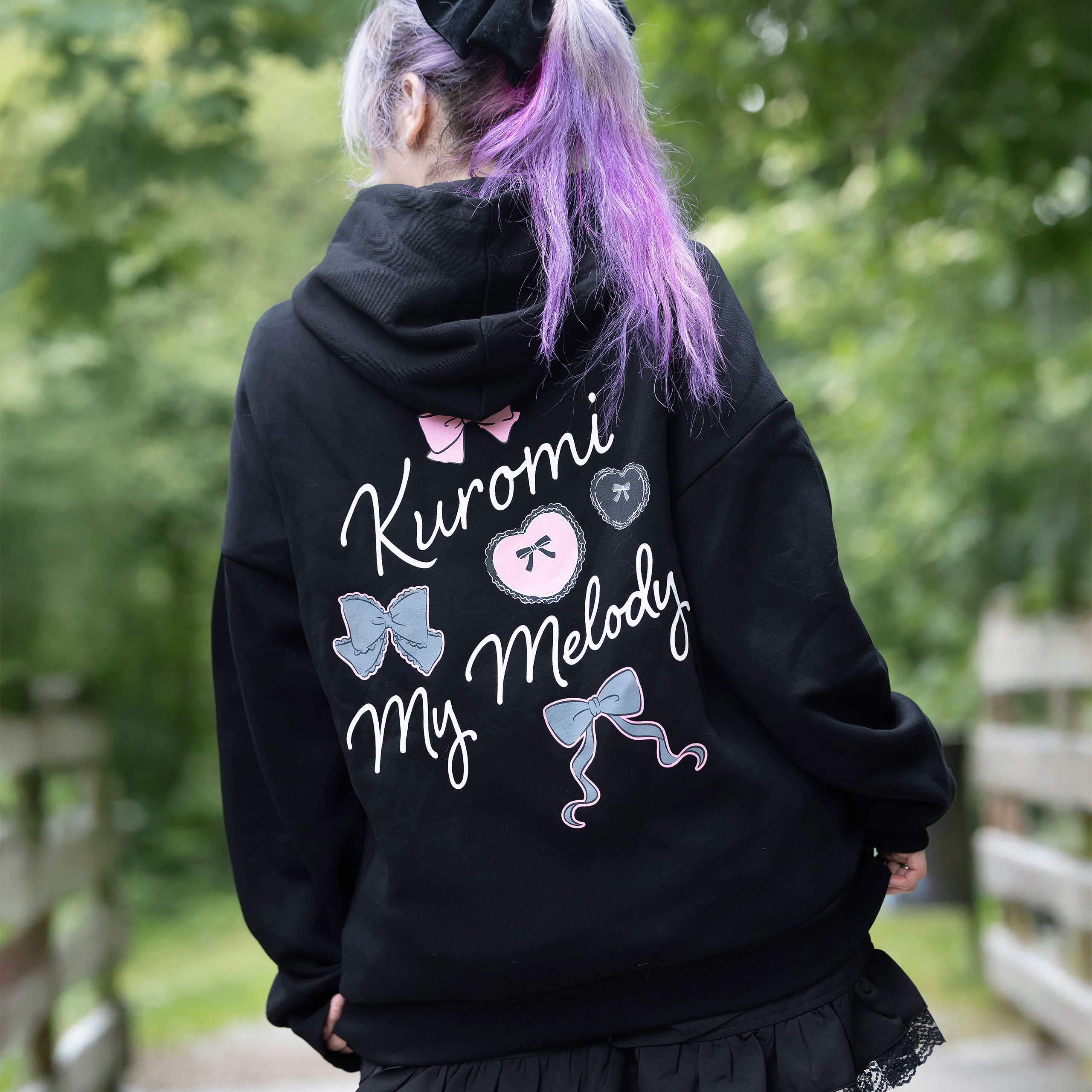 Zdjęcie produktu Hello Kitty - Bluza z kapturem Kuromi i My Melody
