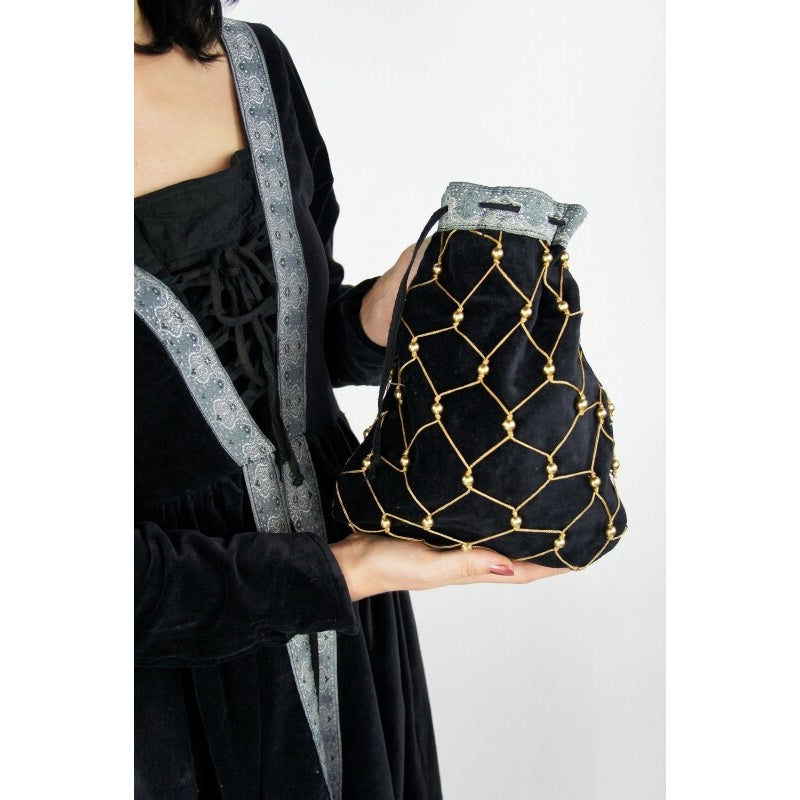 Product image Medieval Velvet Pouch Relindis black