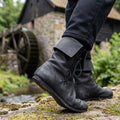 Product image Medieval Cuff Boots made of Nubuck Leather black