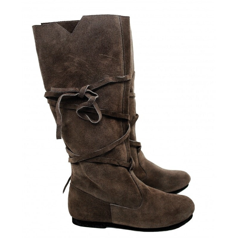 Product image Medieval Boots Suede Dark Brown