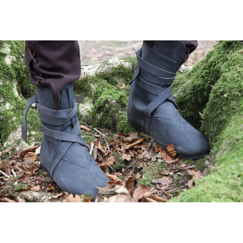 Zdjęcie produktu Buty Haithabu z nubukowej skóry Floki czarne