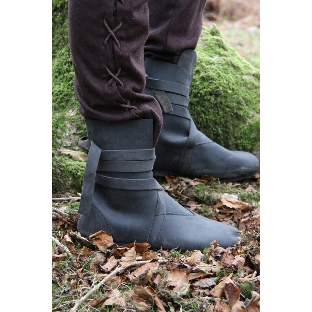 Zdjęcie produktu Buty Haithabu z nubukowej skóry Floki czarne