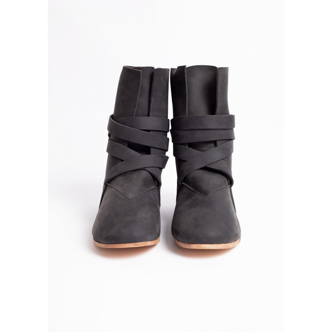 Product image Medieval Haithabu Boots with Leather Sole Sjur black