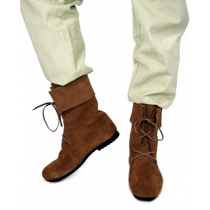 Product image Medieval Boots Aurin with Cuff brown