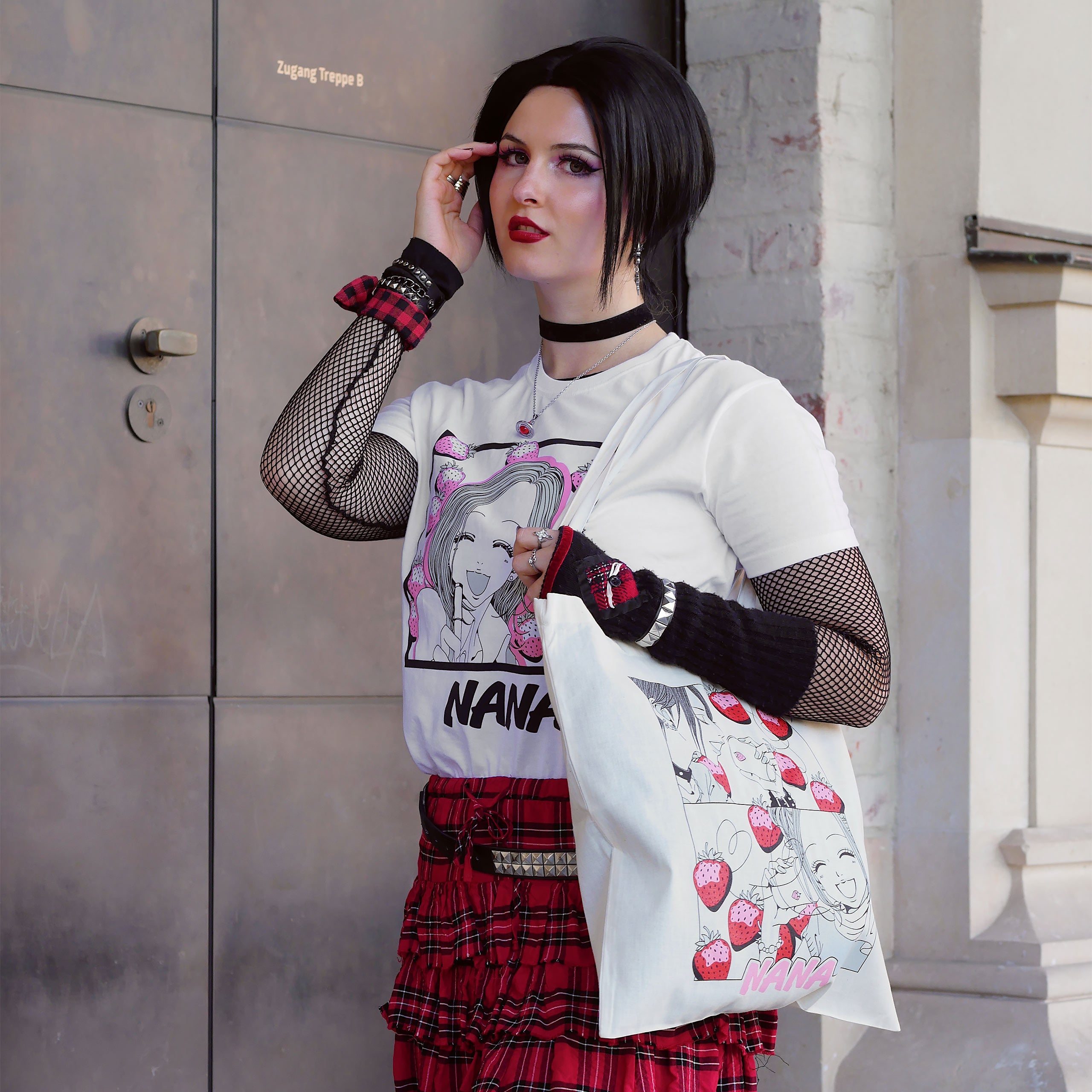 Product image Strawberry Cups Tote Bag for NANA Fans