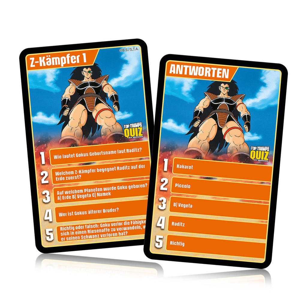 Zdjęcie produktu Dragon Ball Z - Top Trumps Quiz