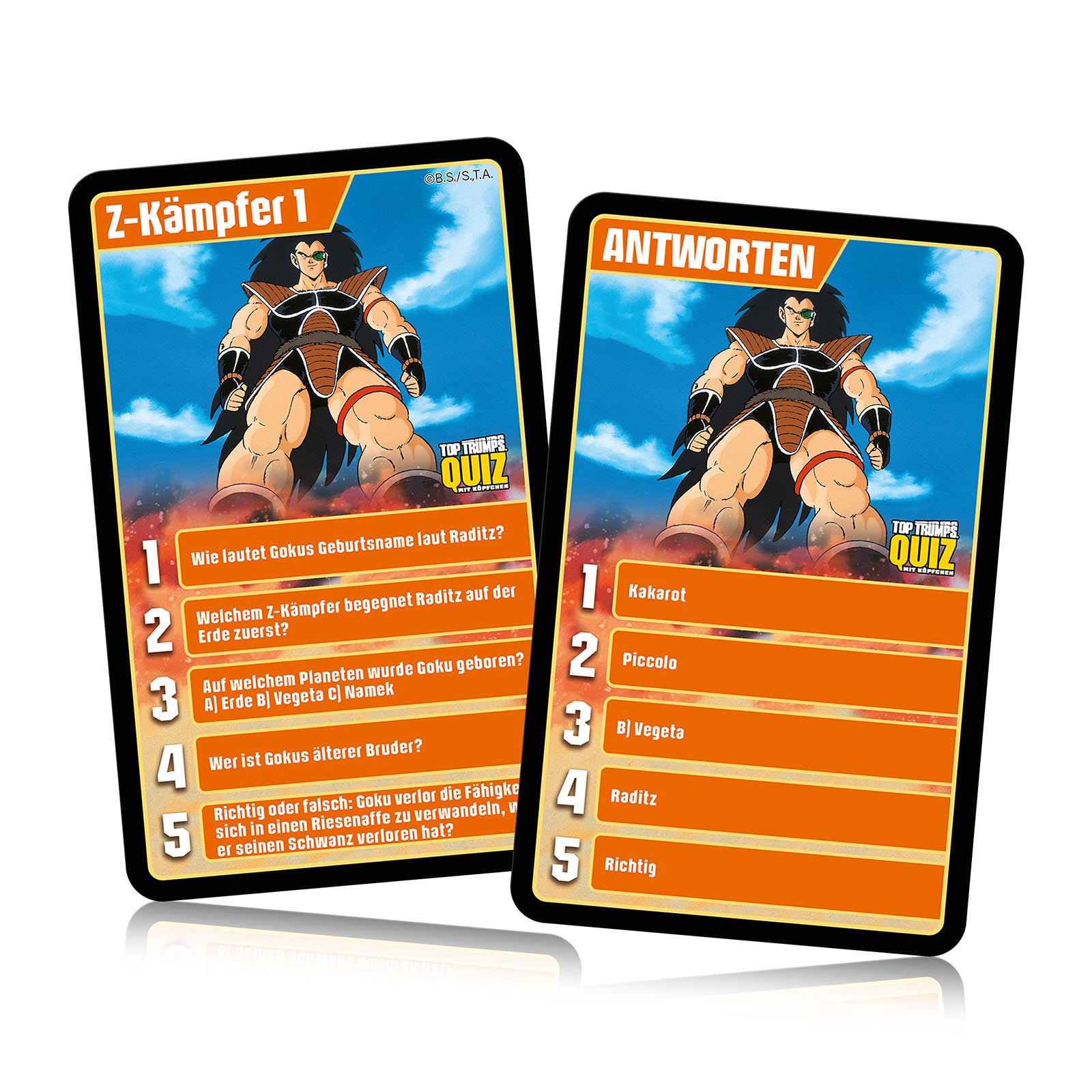Zdjęcie produktu Dragon Ball Z - Top Trumps Quiz