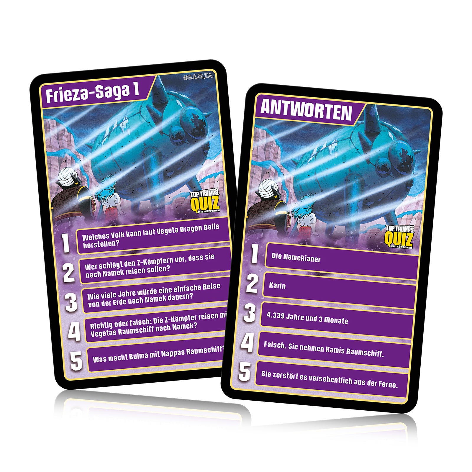 Zdjęcie produktu Dragon Ball Z - Top Trumps Quiz