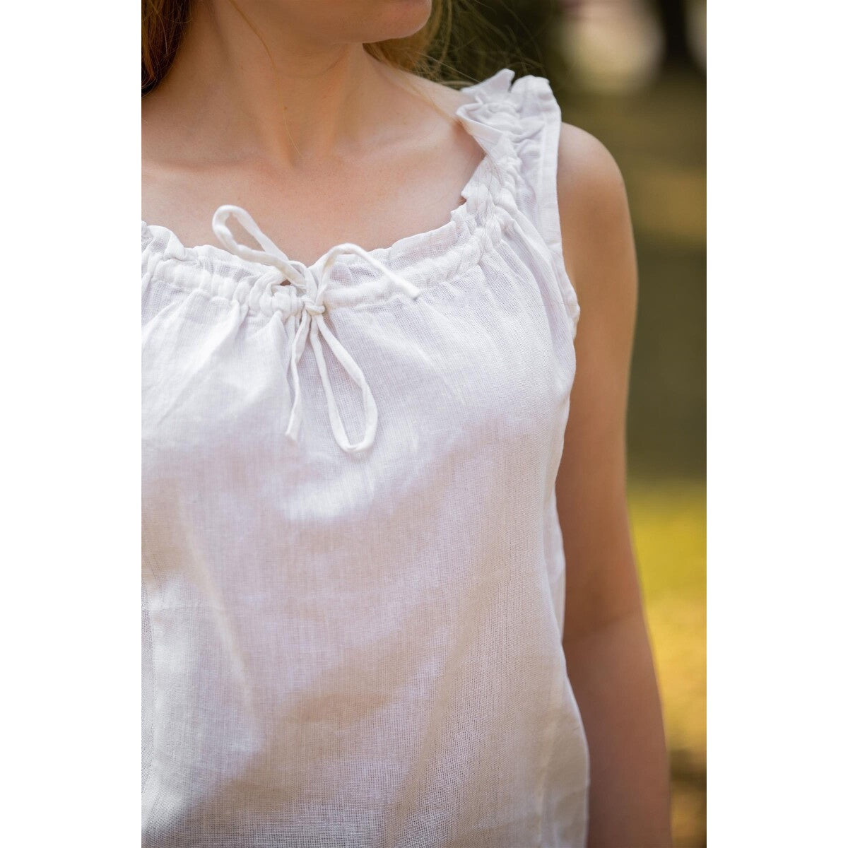 Product image Medieval Summer Blouse Adele sleeveless white
