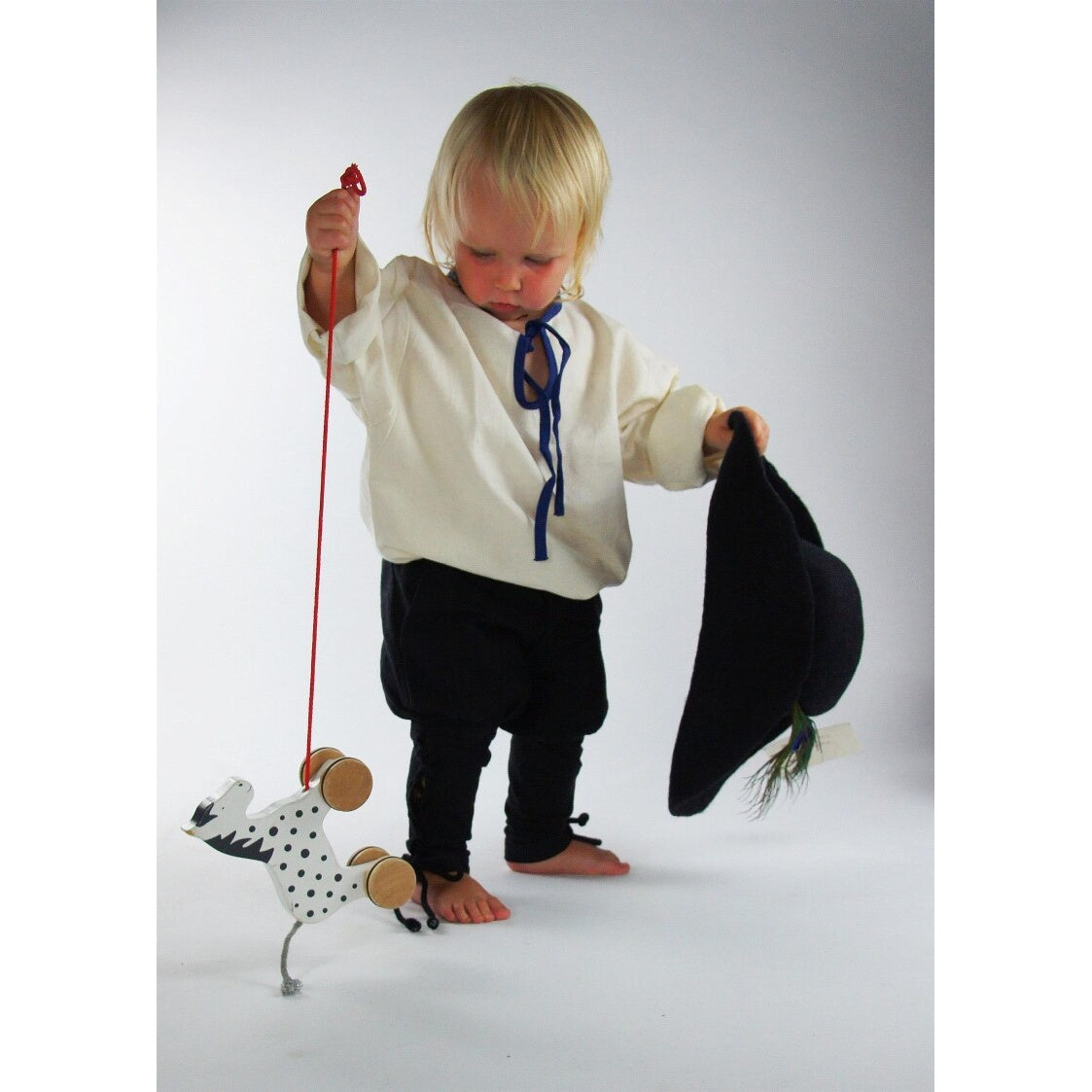 Product image Medieval Trousers Jecklein with Leg Lacing black