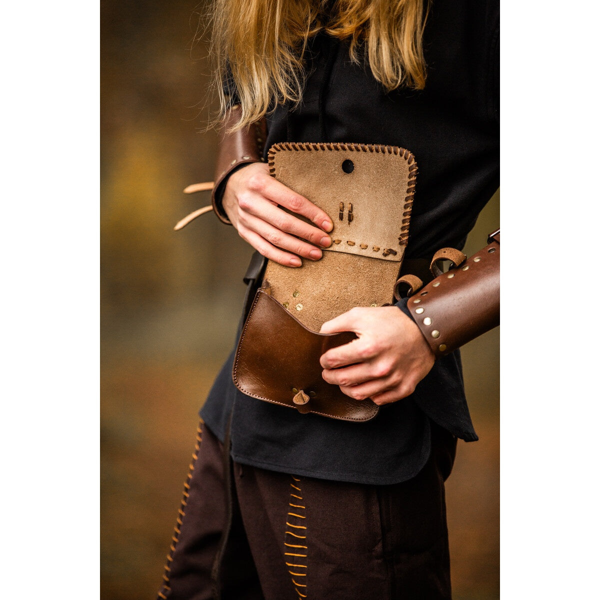 Product image Medieval Leather Belt Pouch Volmar