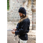 Product image Medieval Shirt Claude with Laced Cuffs Black