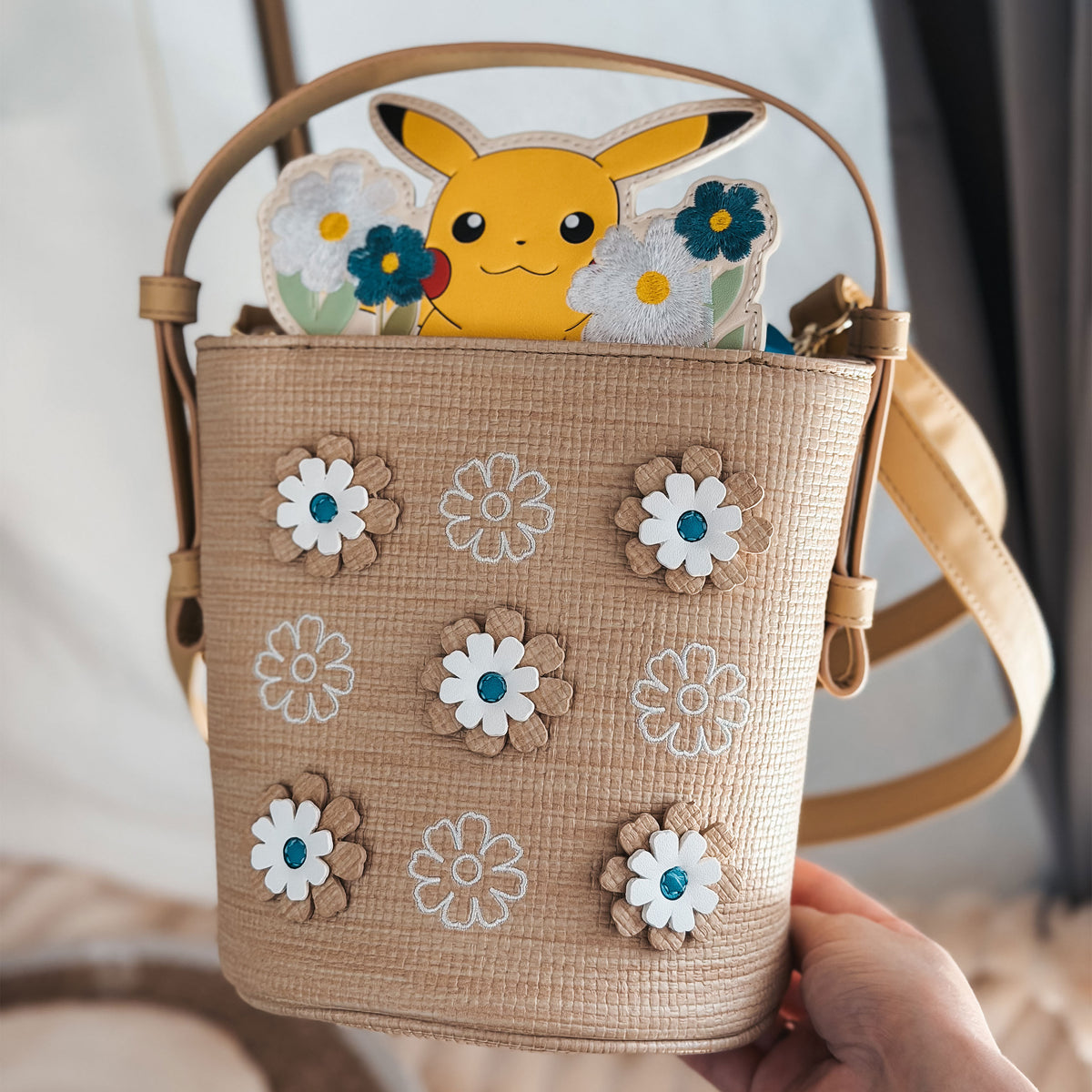Zdjęcie produktu Pokemon - Pikachu Floral mini torebka