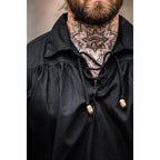 Product image Medieval Lace-Up Shirt Arthur black