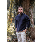 Product image Medieval Cotton Shirt Ingolf handwoven black