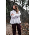Product image Medieval Lace-Up Shirt with Eyelets Adrian White