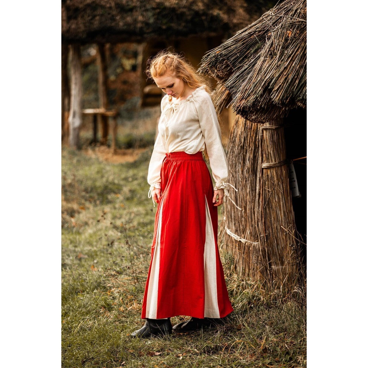 Zdjęcie produktu Bluzka średniowieczna Edith beżowa