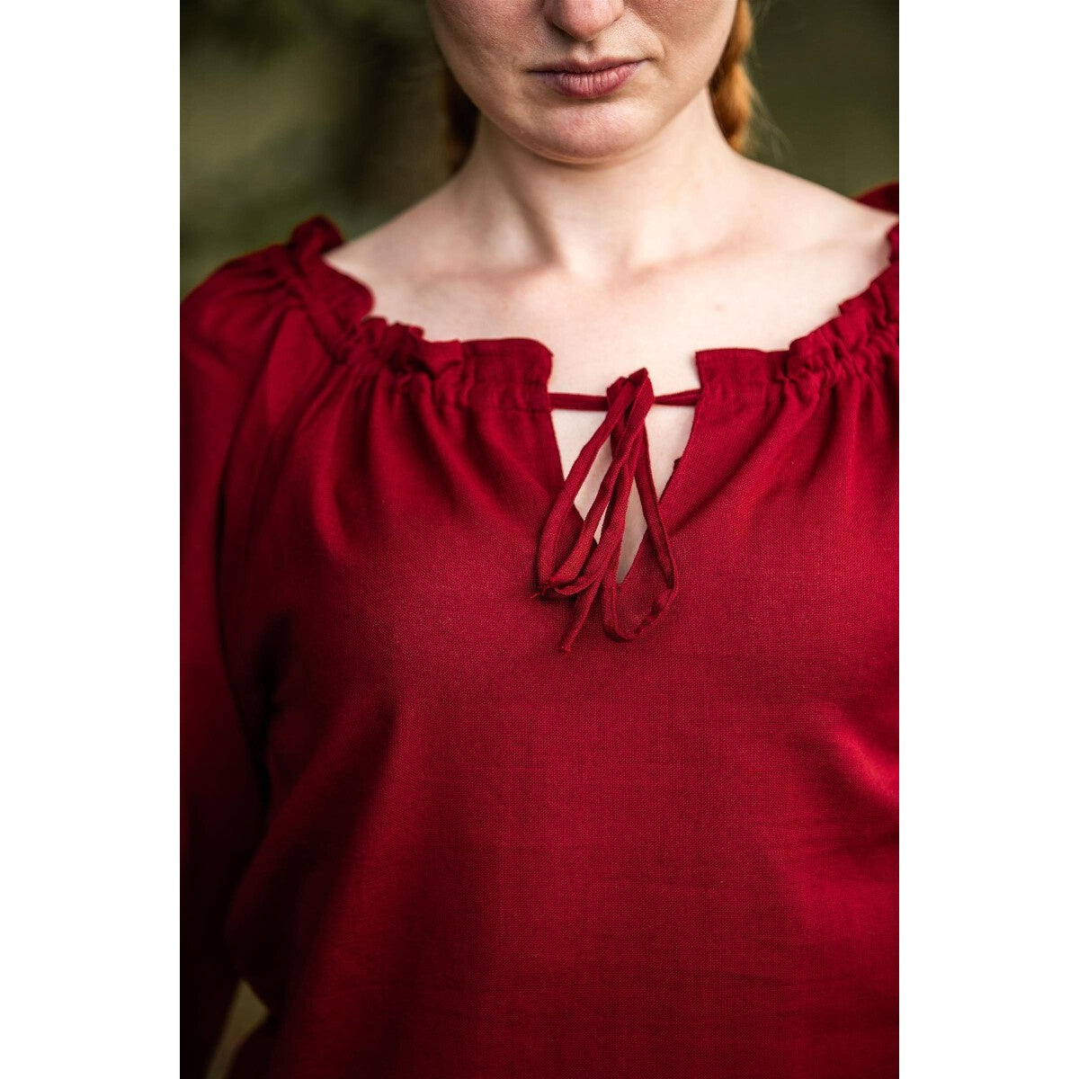 Zdjęcie produktu Bluzka średniowieczna Edith czerwona