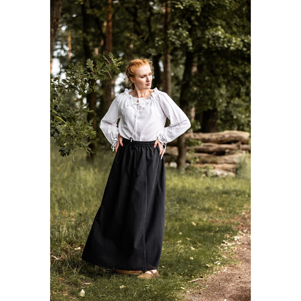 Zdjęcie produktu Średniowieczna bluzka Edith biała