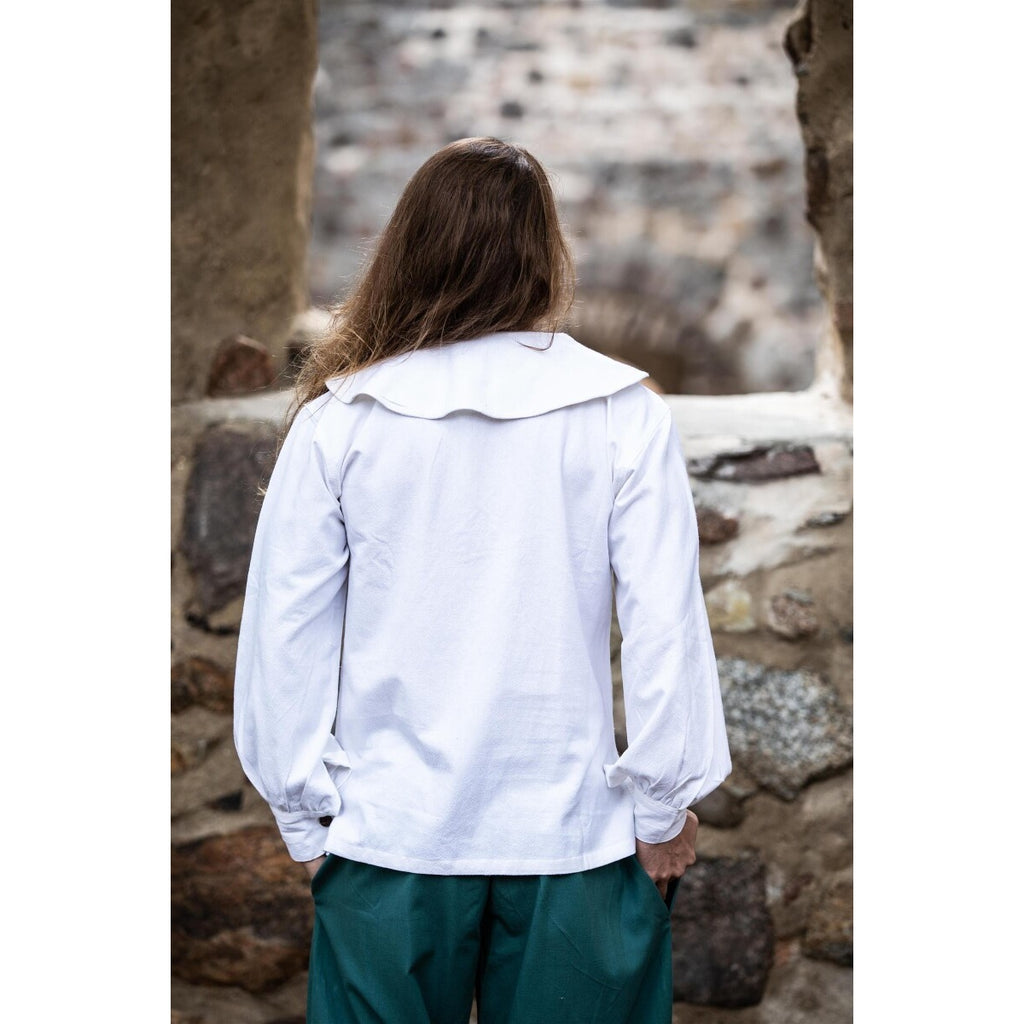 Product image Medieval Round Collar Shirt Athos White