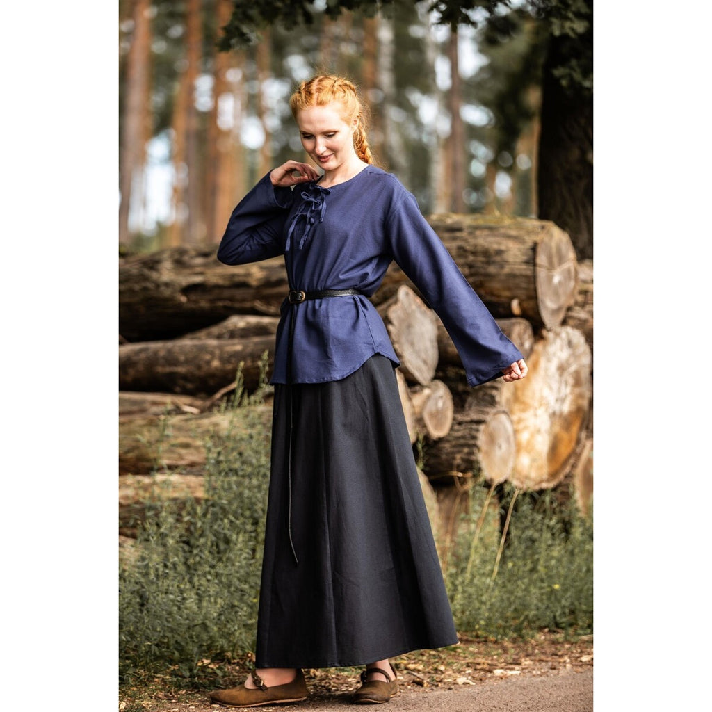 Zdjęcie produktu Średniowieczna bluzka Tilda niebieska