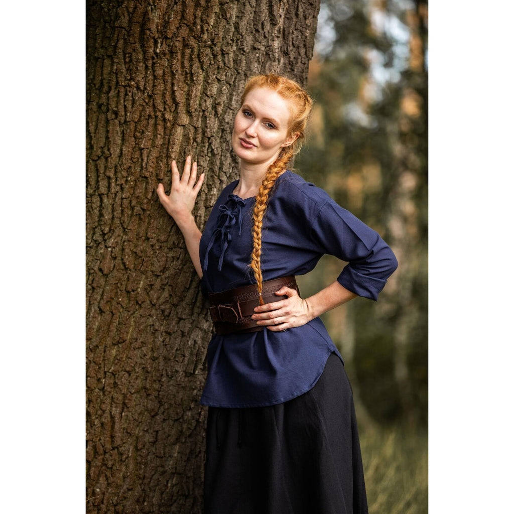 Zdjęcie produktu Średniowieczna bluzka Tilda niebieska