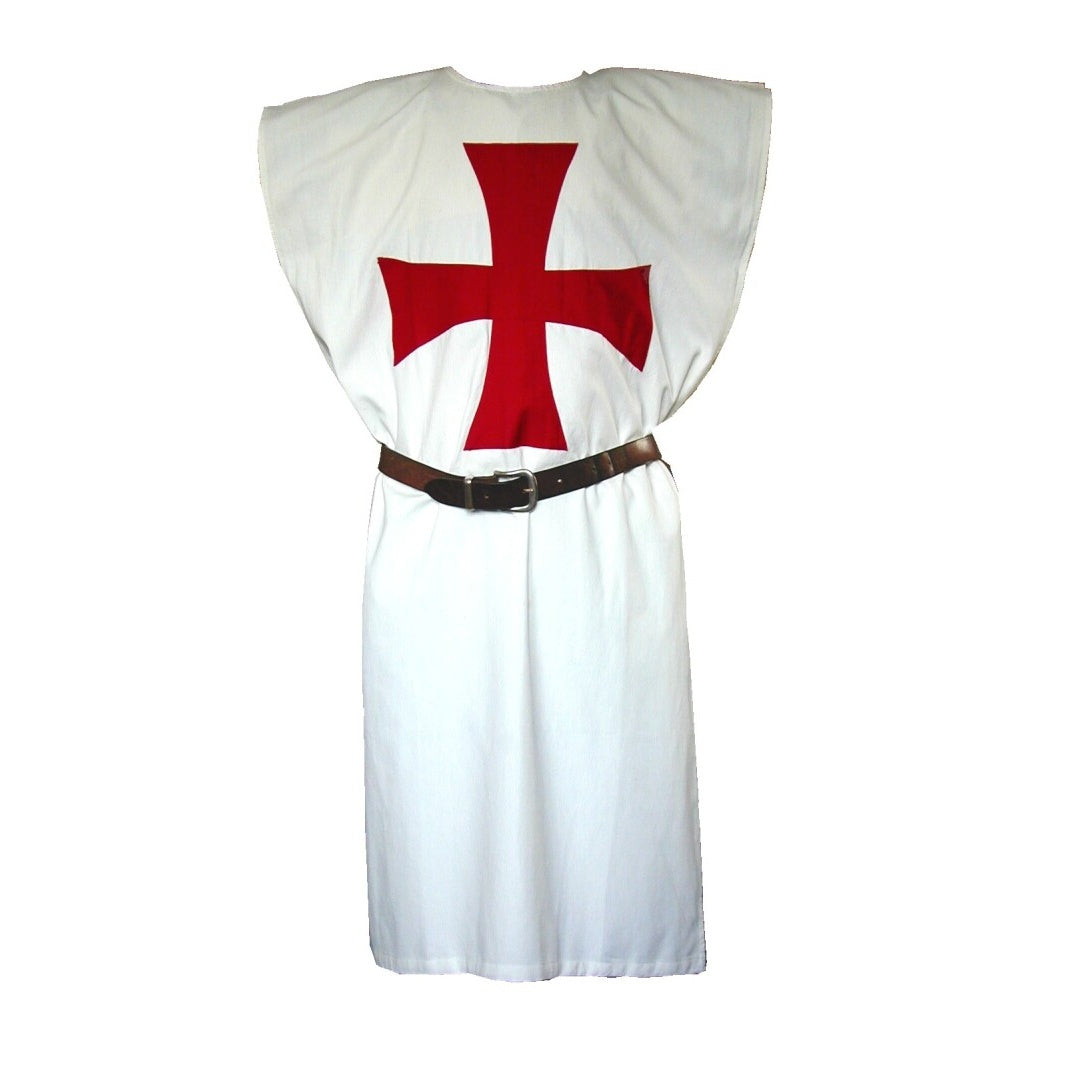 Product image Medieval Surcoat of the Knights Templar black-red