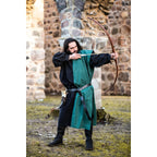 Zdjęcie produktu Średniowieczny tabard Frederick czarno-zielony