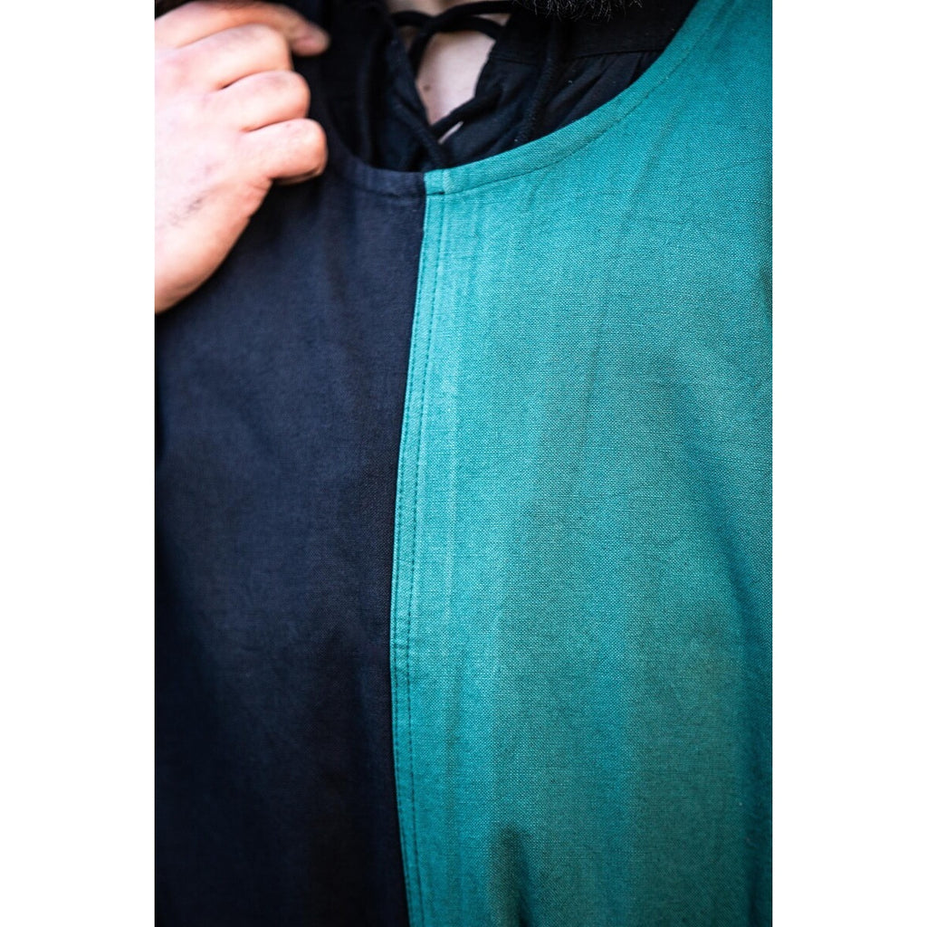 Zdjęcie produktu Średniowieczny tabard Frederick czarno-zielony