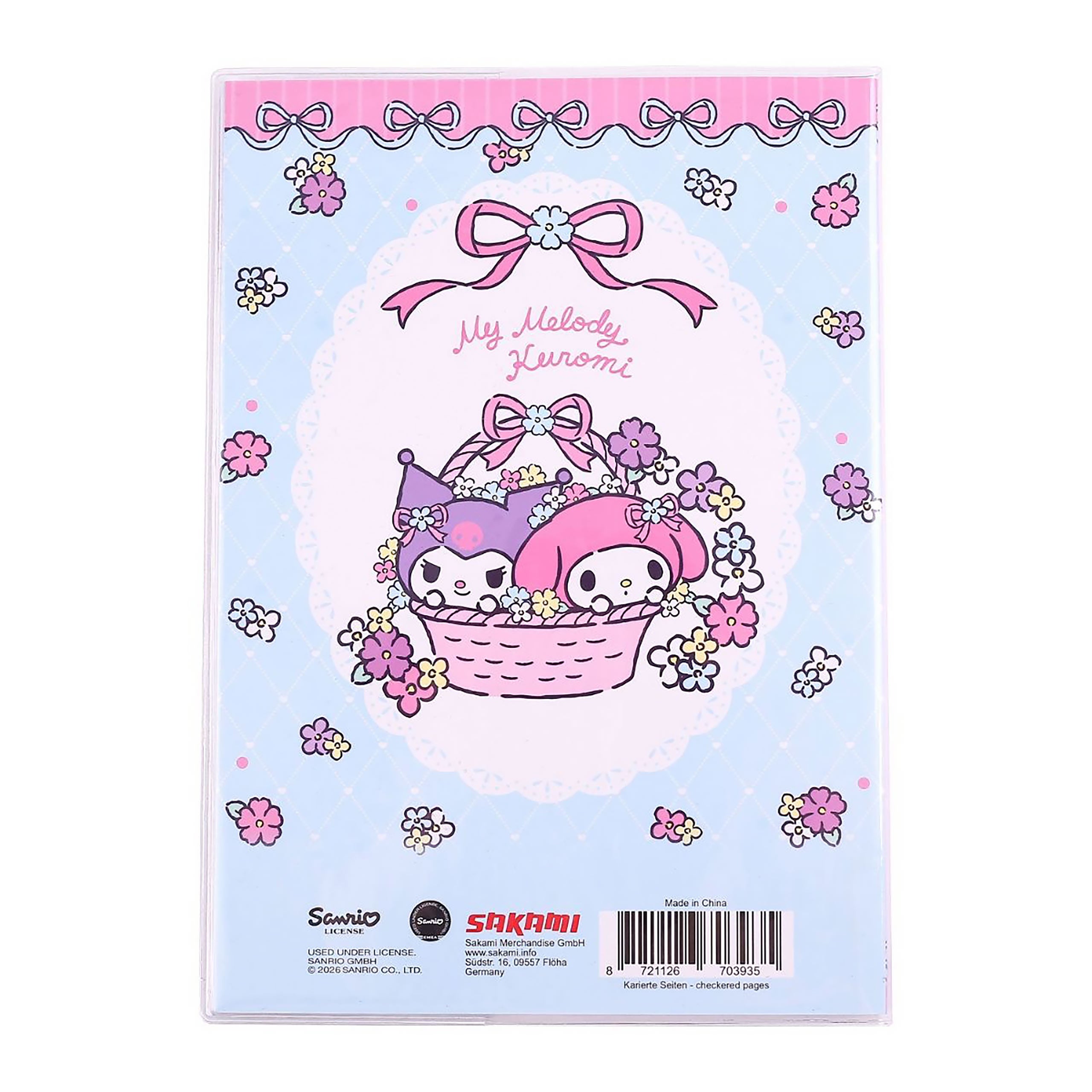 Zdjęcie produktu Hello Kitty - Zeszyt Kuromi & My Melody
