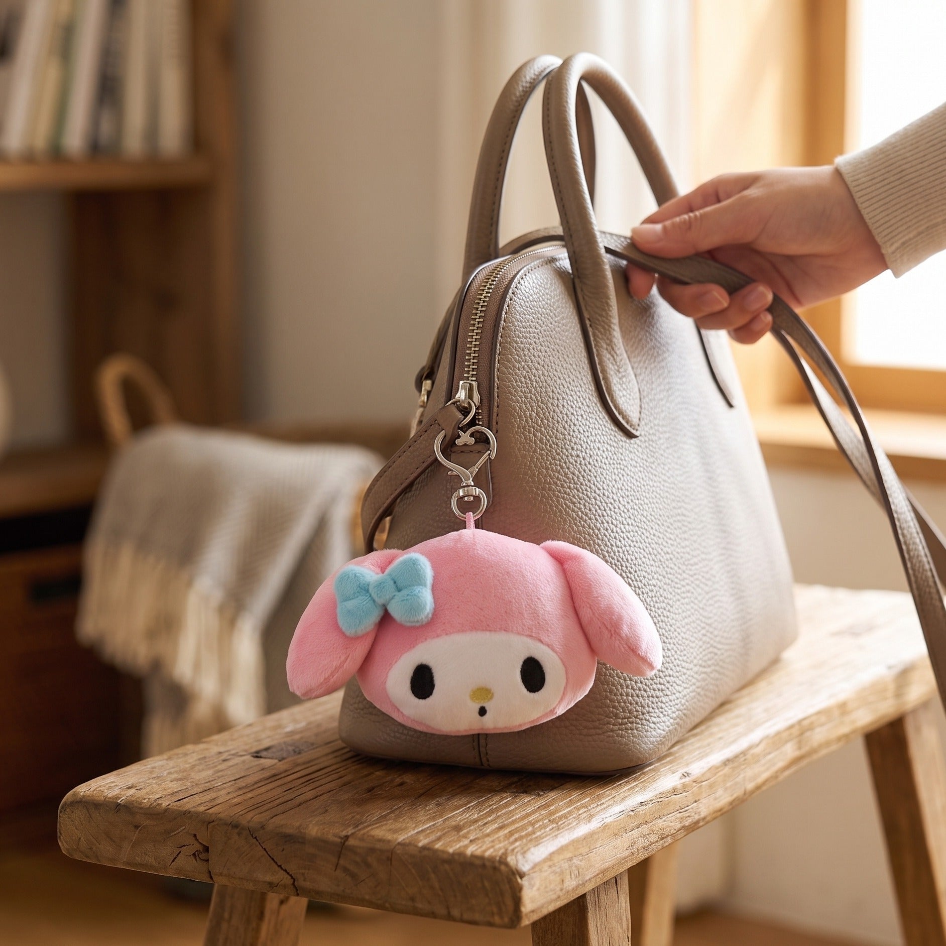 Zdjęcie produktu Hello Kitty - Pluszowy brelok My Melody