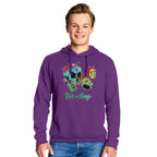 Zdjęcie produktu Rick and Morty – Bluza z kapturem Morty i Rick Face