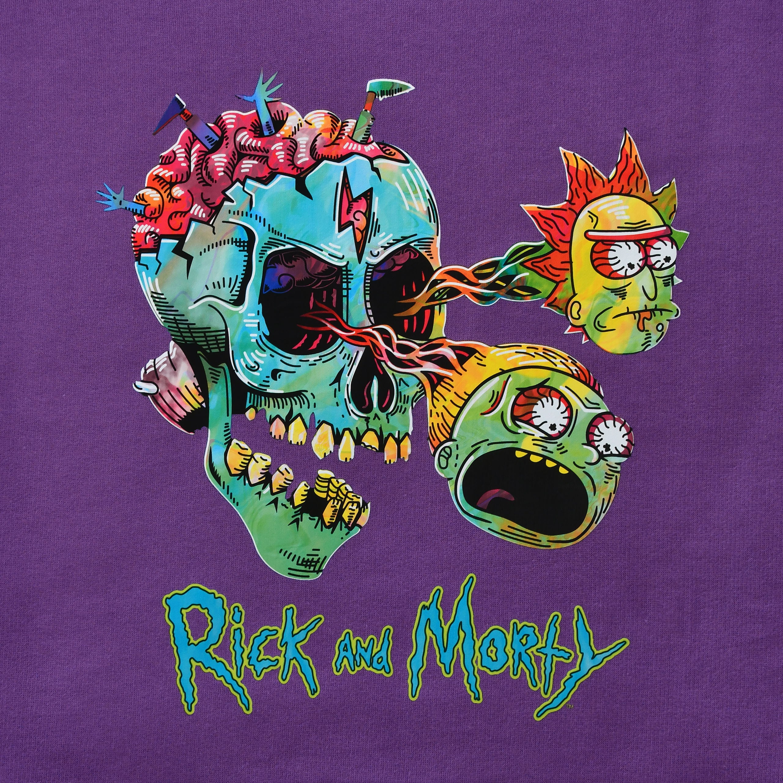 Zdjęcie produktu Rick and Morty – Bluza z kapturem Morty i Rick Face