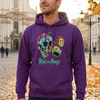 Zdjęcie produktu Rick and Morty – Bluza z kapturem Morty i Rick Face