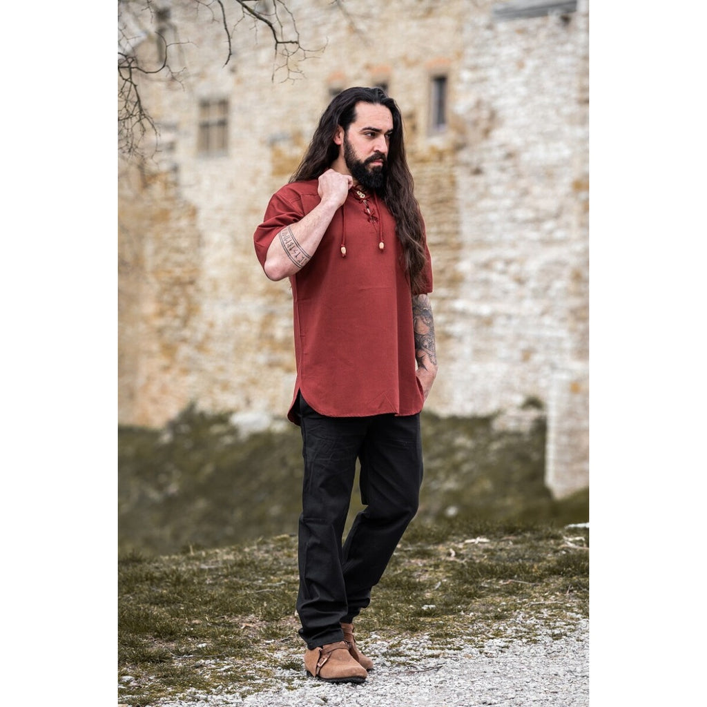 Product image Medieval Shirt Erik Short Sleeve red