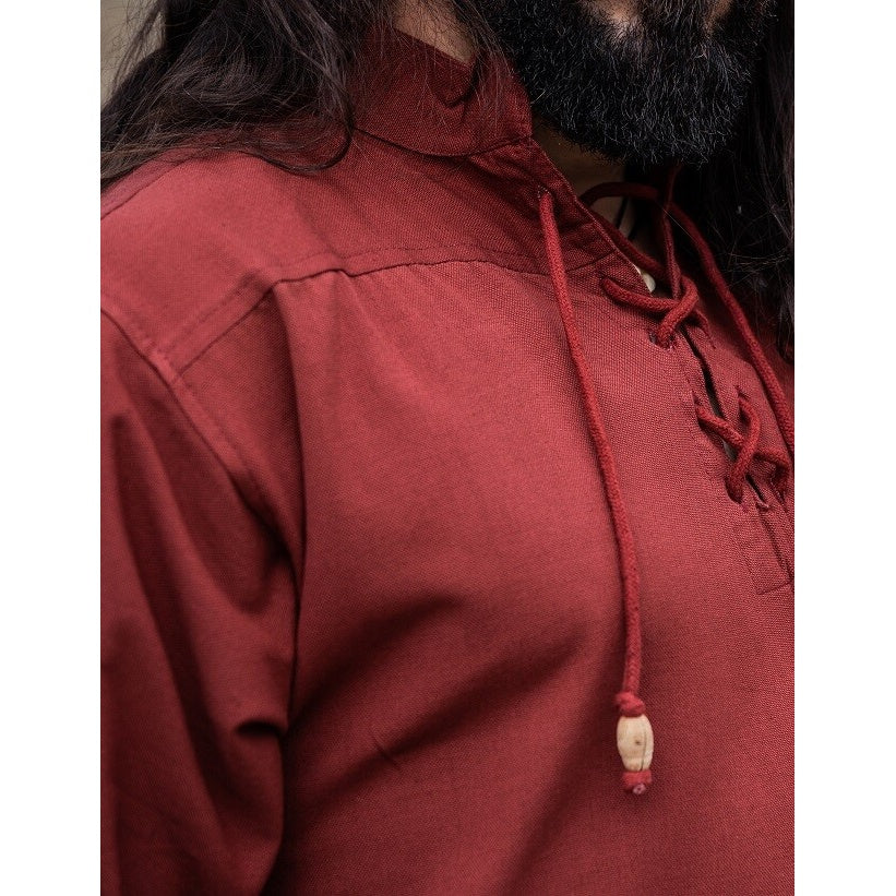 Product image Medieval Shirt Erik Short Sleeve red